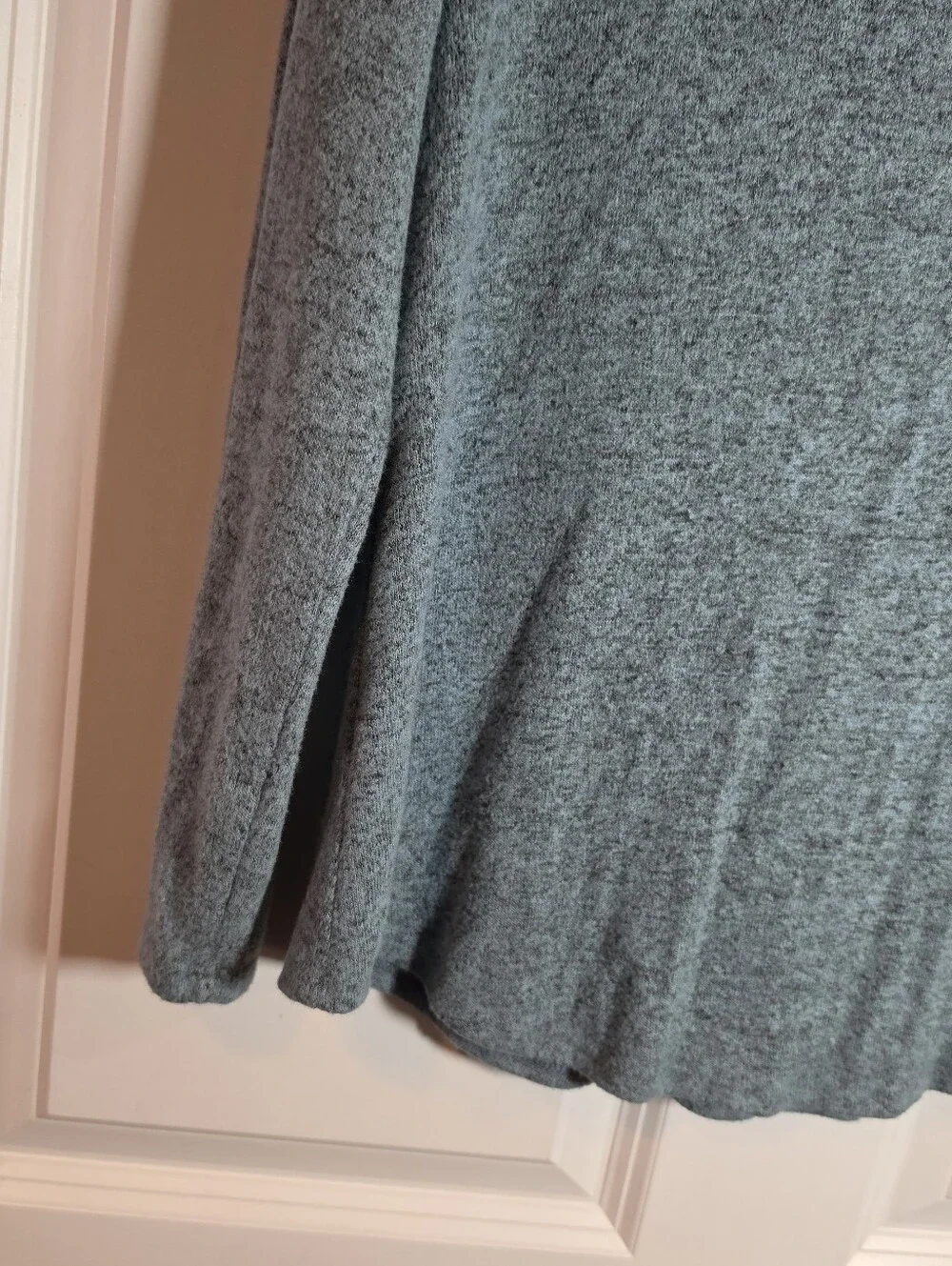 Apt 9 Soft Blue Cozy Cowl Neck Women's Sweater Petite M